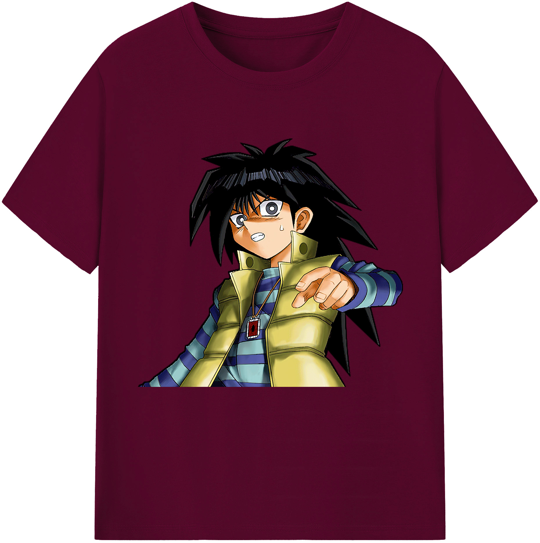 （画像用） 遊☆戯☆王 Yu-Gi-Oh! レディースカジュアルプリントTシャツ（綿100％）